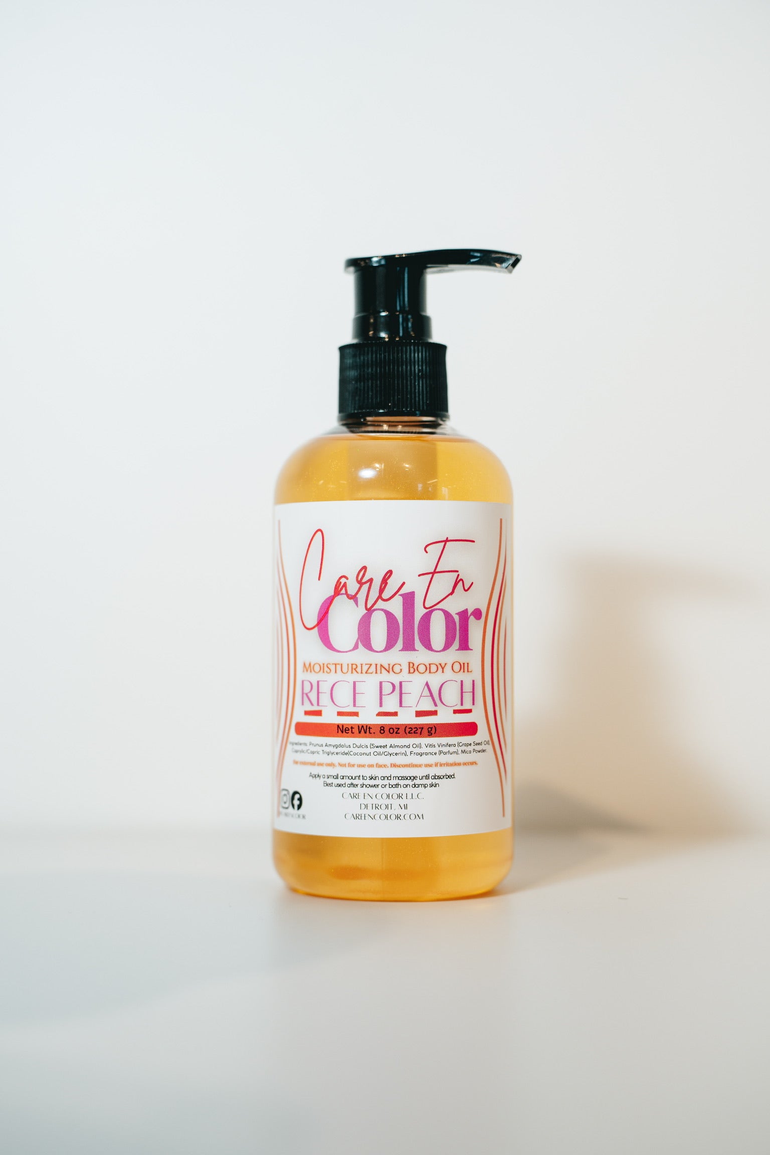 Rece Peach-Moisturizing Body Oil